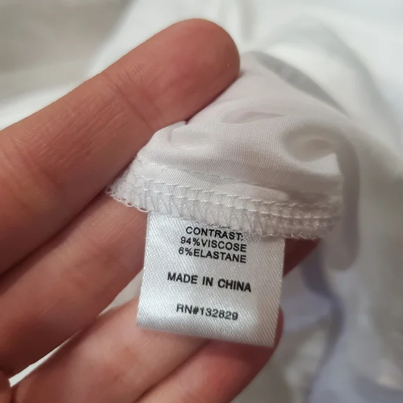 NWOT Superdown Presely Surplice Bodysuit Surplice Long-Sleeve White Bodysuit. M. - Picture 9 of 14